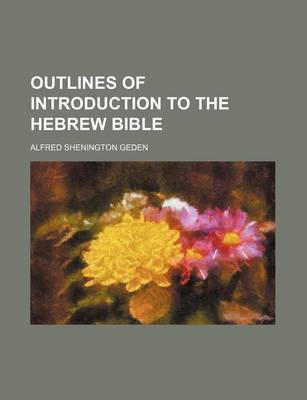 Book cover for Outlines of Introduction to the Hebrew Bible