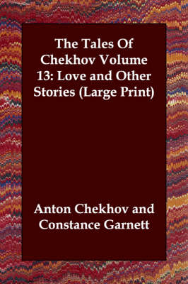 Book cover for The Tales of Chekhov, Volume 13