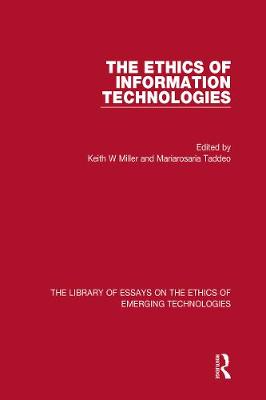 Book cover for The Ethics of Information Technologies