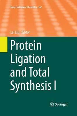 Book cover for Protein Ligation and Total Synthesis I