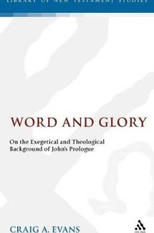 Cover of Word and Glory