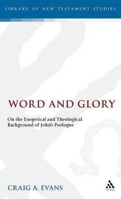 Cover of Word and Glory