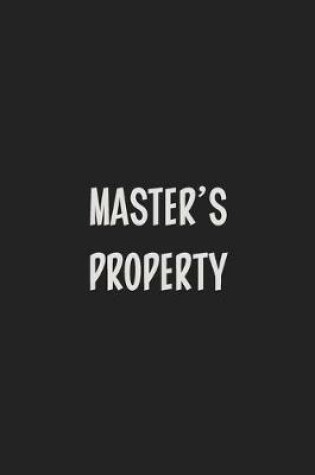 Cover of Master's Property
