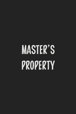 Book cover for Master's Property