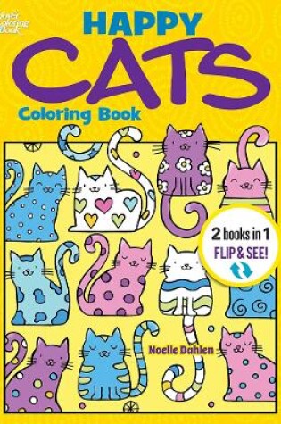 Cover of Happy Cats Coloring Book/Happy Cats Color by Number
