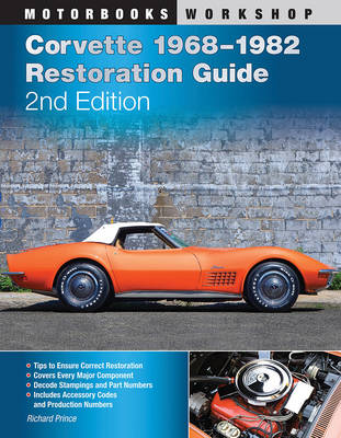 Book cover for Corvette 1968-1982 Restoration Guide, 2nd Edition