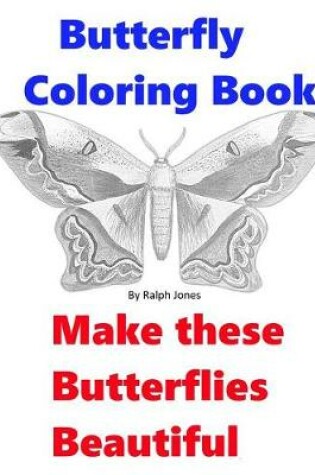 Cover of Butterfly Coloring Book