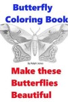 Book cover for Butterfly Coloring Book