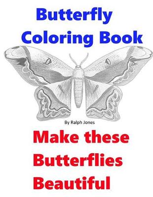 Cover of Butterfly Coloring Book