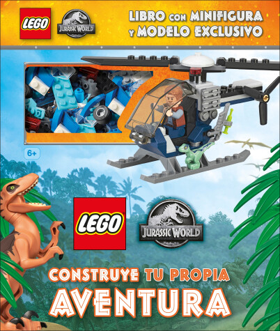 Book cover for LEGO Jurassic World Construye tu propia aventura (Build Your Own Adventure)