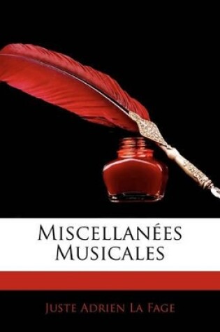 Cover of Miscellanées Musicales