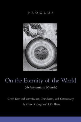 Book cover for On the Eternity of the World de Aeternitate Mundi