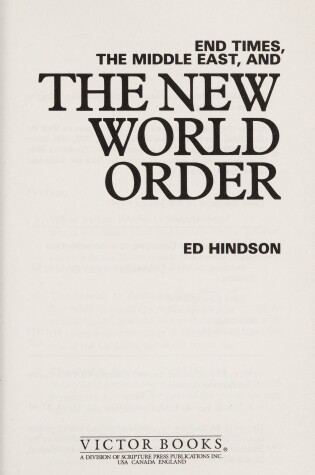 Cover of End Times, the Middle East, and the New World Order