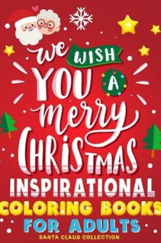 Cover of Merry Christmas Inspirational Coloring Books for Adults