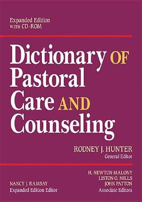 Cover of Dictionary of Pastoral Care and Councelling