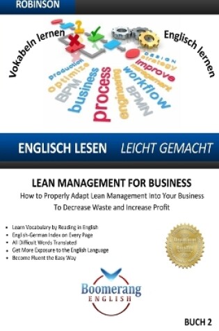 Cover of Englisch Lesen Leicht Gemacht Lean Management