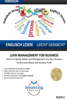 Book cover for Englisch Lesen Leicht Gemacht Lean Management