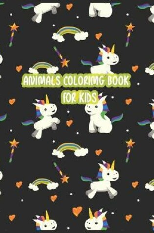 Cover of Animals coloring book for kids