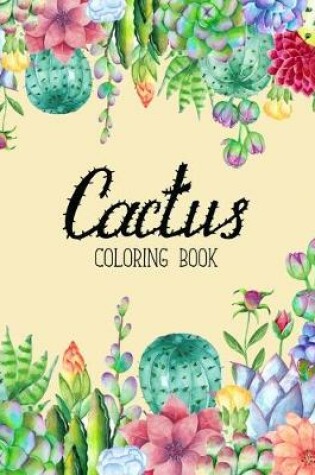 Cover of The Cactus Coloring Book