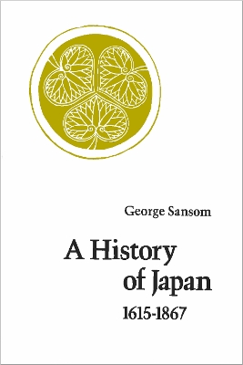 Book cover for A History of Japan, 1615-1867