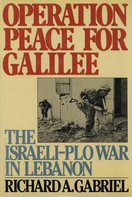Book cover for Operation Peace for Galilee