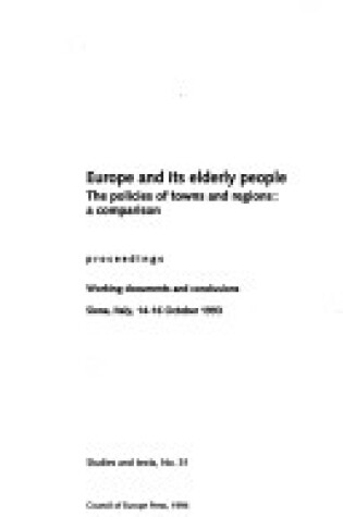 Cover of Europe and Its Elderly People
