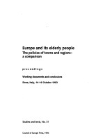 Book cover for Europe and Its Elderly People