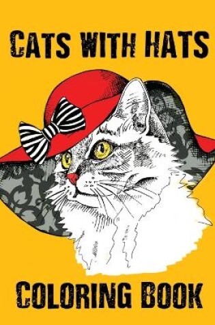 Cover of Coloring Book - Cats With Hats