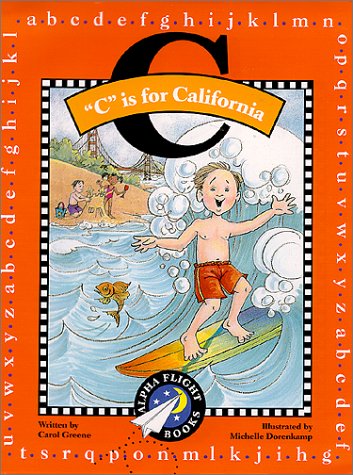 Book cover for "C" is for California