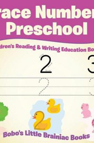 Cover of Trace Numbers Preschool