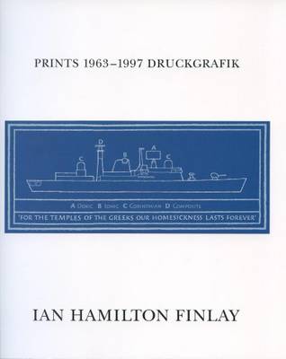 Book cover for Ian Hamilton Finlay