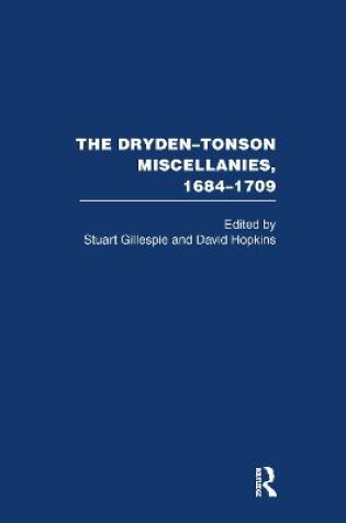 Cover of Dryden-Tonson Misc V6