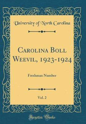 Book cover for Carolina Boll Weevil, 1923-1924, Vol. 2: Freshman Number (Classic Reprint)