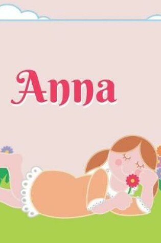 Cover of Anna Personalized Sketchbook Journal Notebook