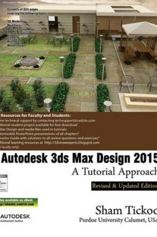 Cover of Autodesk 3ds Max Design 2015