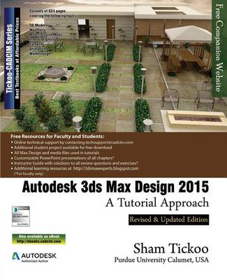 Book cover for Autodesk 3ds Max Design 2015