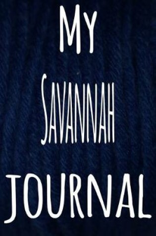 Cover of My Savannah Journal