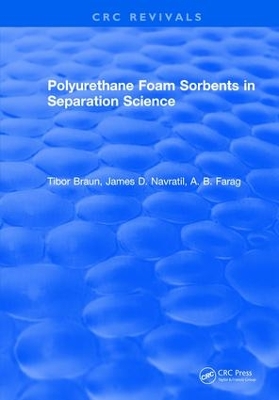 Book cover for Polyurethane Foam Sorbents in Separation Science