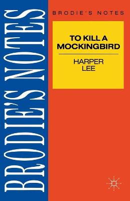 Book cover for Lee: To Kill a Mockingbird
