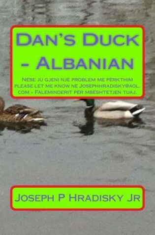 Cover of Dan's Duck - Albanian