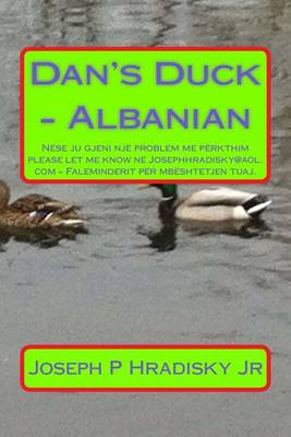 Book cover for Dan's Duck - Albanian