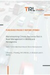 Book cover for Mainstreaming Climate Resilience Risk in Road Management in Bosnia and Herzegovina