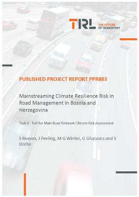 Book cover for Mainstreaming Climate Resilience Risk in Road Management in Bosnia and Herzegovina