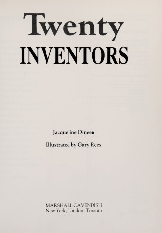 Cover of Twenty Inventors