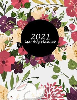 Book cover for 2021 Monthly Planner