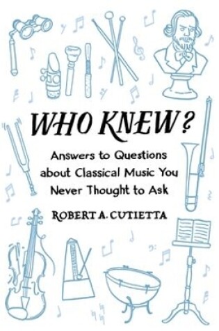 Cover of Who Knew?