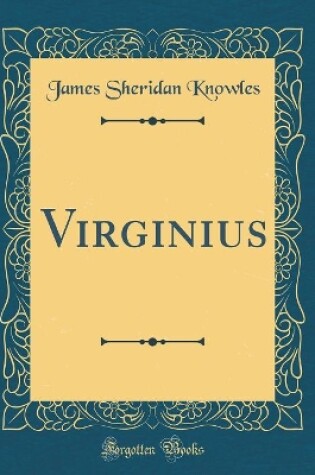 Cover of Virginius (Classic Reprint)