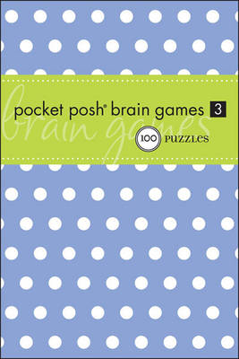 Book cover for Pocket Posh Brain Games 3