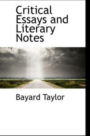 Cover of Critical Essays and Literary Notes