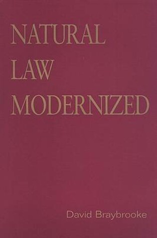 Cover of Natural Law Modernized